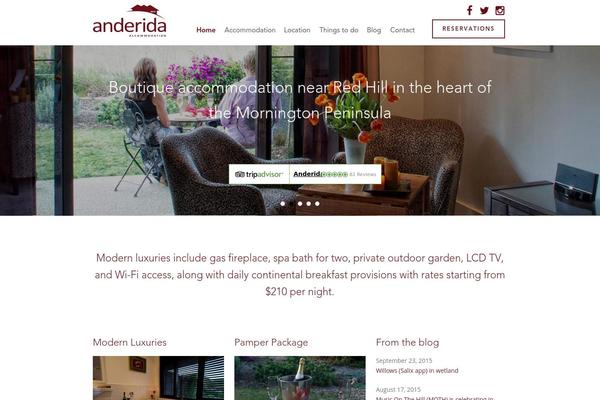 Ticktock theme site design template sample