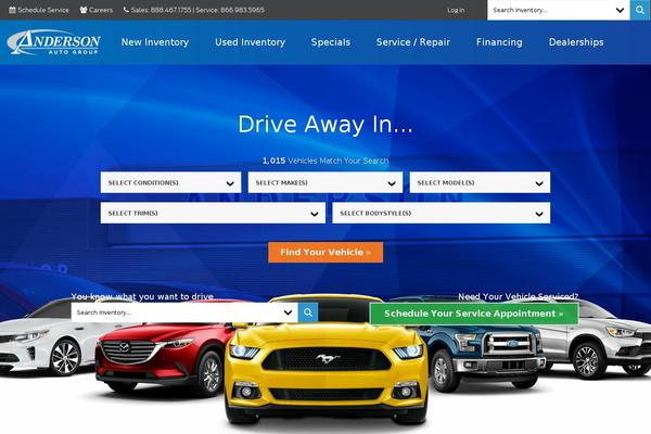 andersonautogroup.com site used Aag