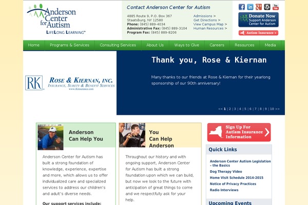 anderson-center-for-autism WordPress theme, websites list used anderson-center-for-autism theme anderson-center-for-autism theme websites examples