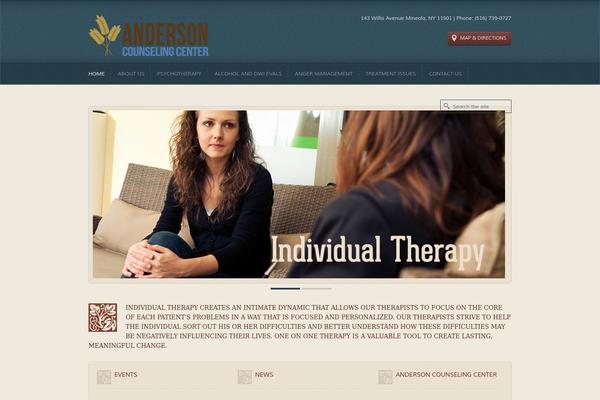 Gospel-wp theme site design template sample