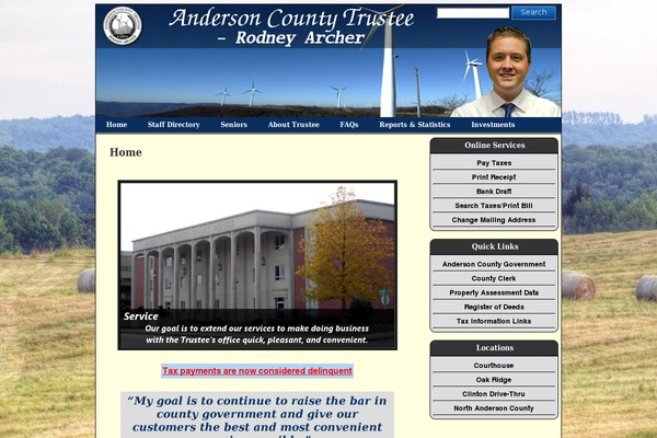 andersoncountytrustee.com site used Patagonia