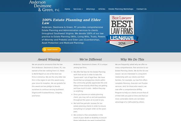 TheCorporation theme site design template sample