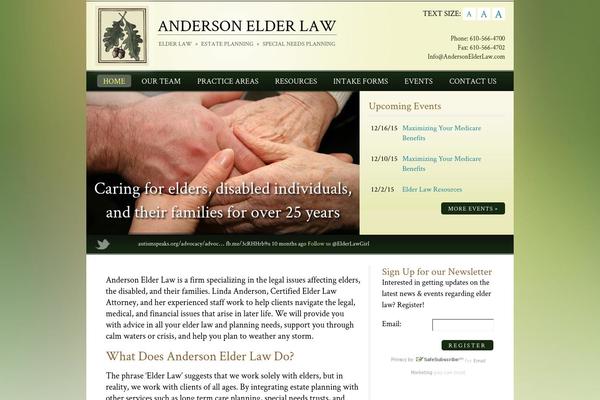 andersonelderlaw.com site used Andersonelderlaw