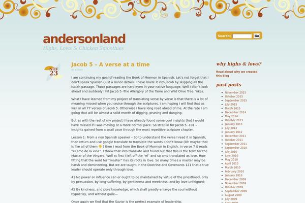 Brand New Day theme site design template sample