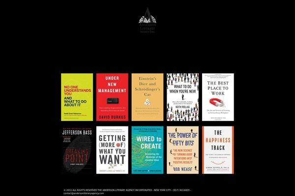 Anderson theme site design template sample