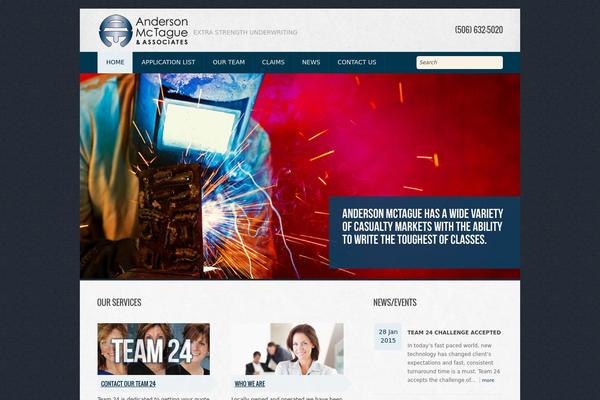 andersonmctague.com site used Theme1814