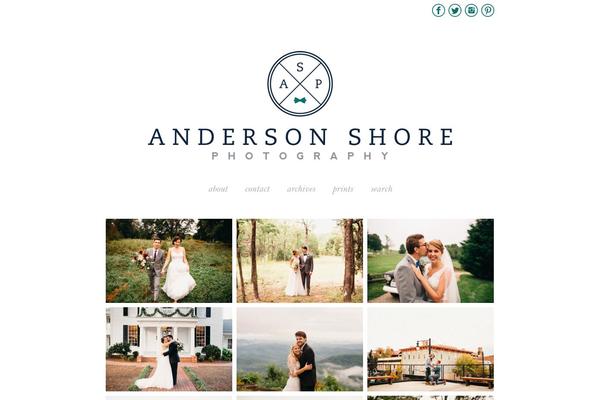 Prophoto4 theme site design template sample