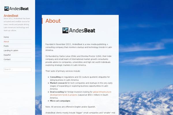 Confit-wpcom theme site design template sample
