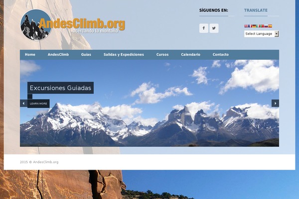 andesclimb.org site used Entrance2