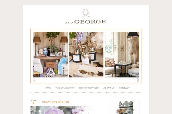 andgeorge.com site used And-george