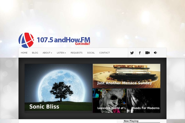Nexus Child theme site design template sample