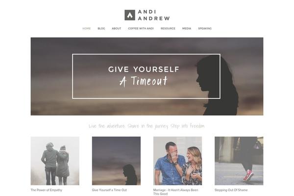 Creativeblogres theme site design template sample