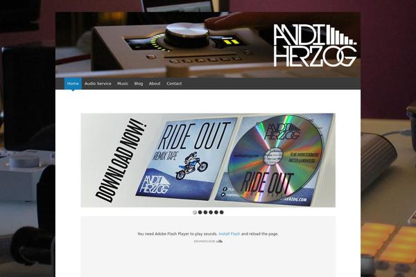 Sydney theme site design template sample