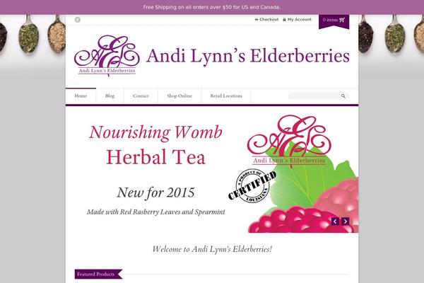 Organic Shop theme site design template sample