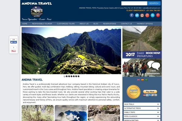 Exploore theme site design template sample