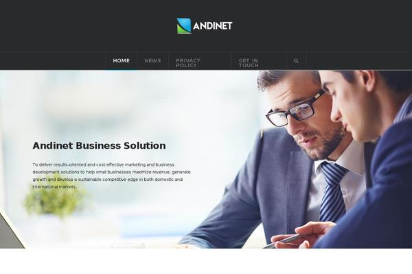 Astrid theme site design template sample