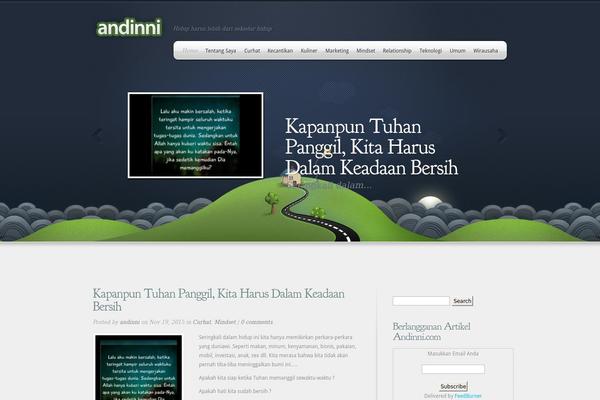 Webly theme site design template sample