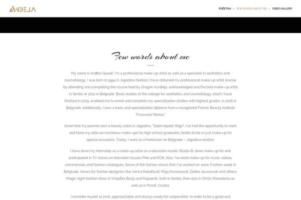 Brooklyn theme site design template sample