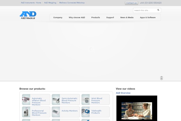Minimal theme site design template sample