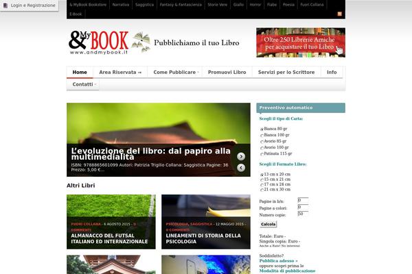 Spectrum theme site design template sample