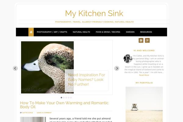 Modern Blogger Pro theme site design template sample