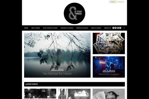 Hickory theme site design template sample