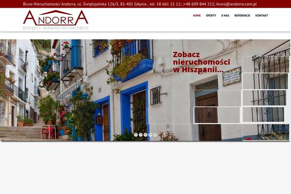 Site using Biurowin-oferty plugin