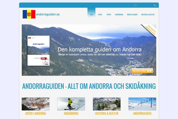andorraguiden.se site used D5 CORPORATE LITE