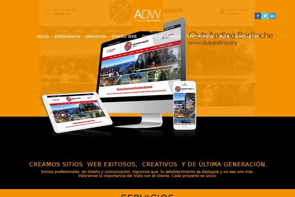 Enfold theme site design template sample