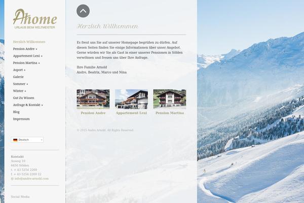 Castello theme site design template sample