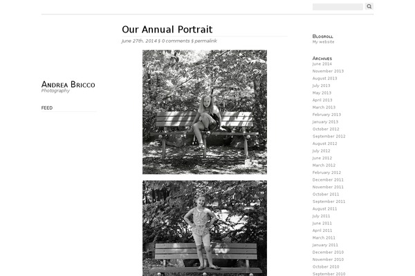 Oulipo theme site design template sample