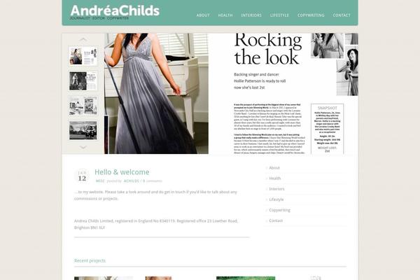 andreachilds.com site used Acoustic_v101