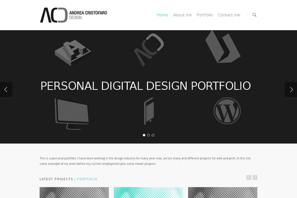 Salient theme site design template sample