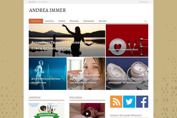 Ciola theme site design template sample