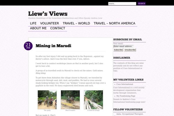 Bueno theme site design template sample
