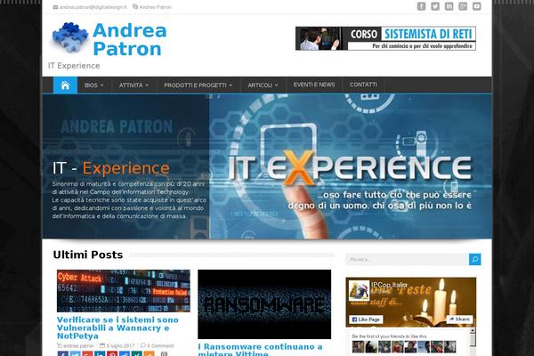 andreapatron.com site used Isoft