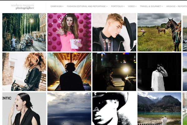 Fluxus theme site design template sample