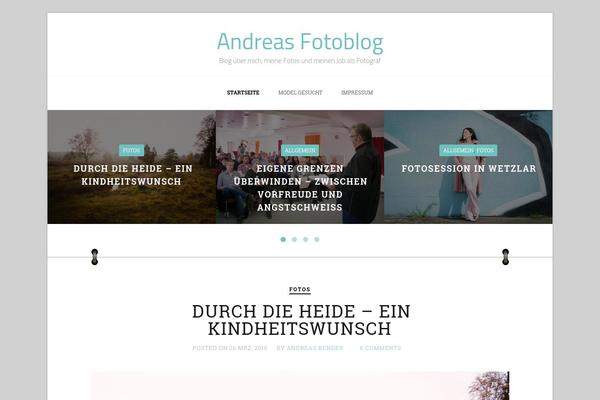 Easy Blog theme site design template sample