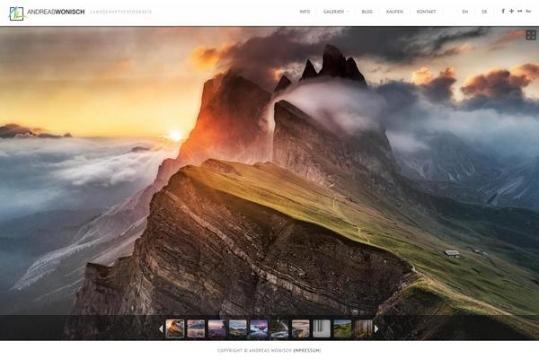 Expression theme site design template sample