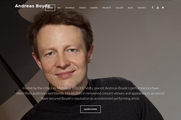 Music theme site design template sample
