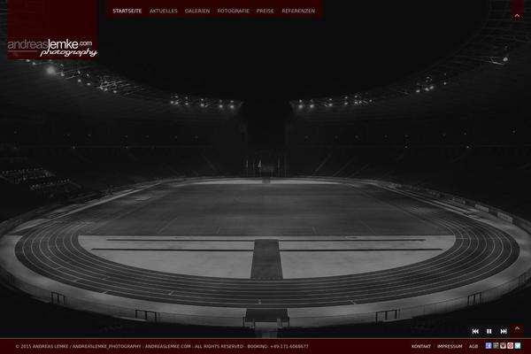 andreaslemke.com site used Invictus_3.3.1