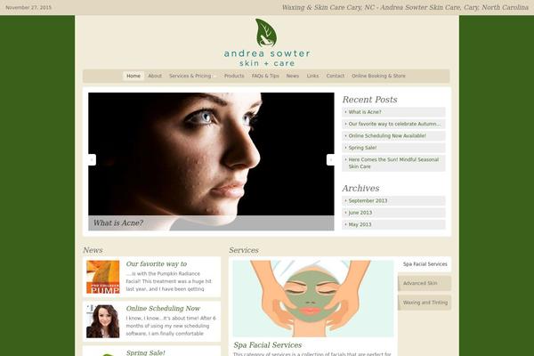 Organic_health_tan theme site design template sample