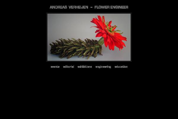 Andreas theme site design template sample