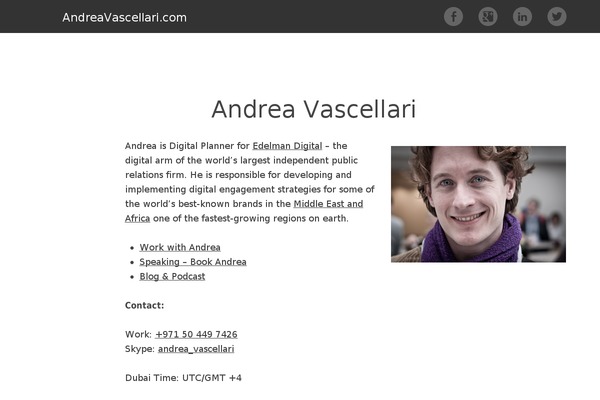 Twenty Fifteen theme site design template sample