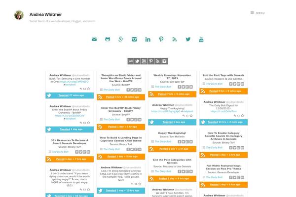 Site using Social-rocket-pro plugin