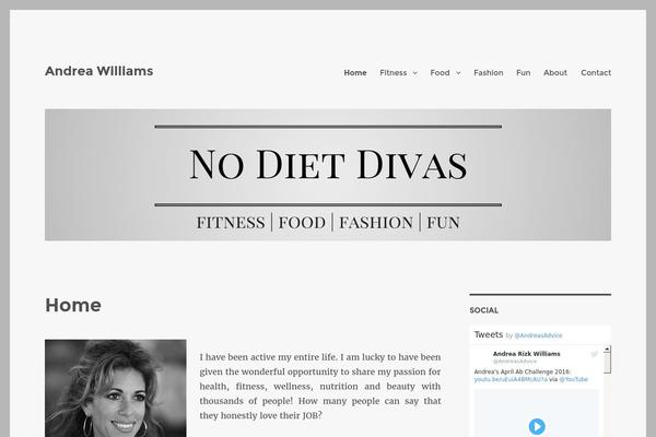 andreawilliams.com site used Dyad-2-wpcom-child