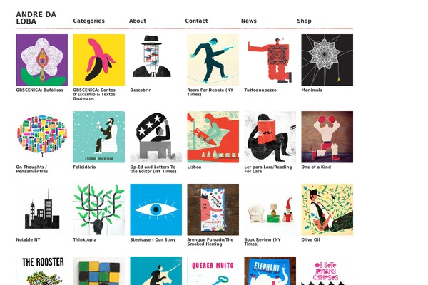 Portfolium theme site design template sample
