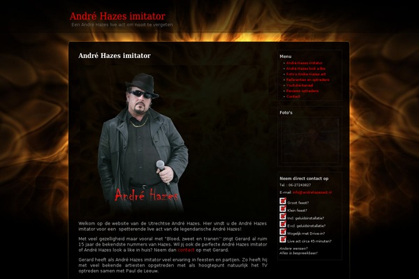 Inferno-mf theme site design template sample