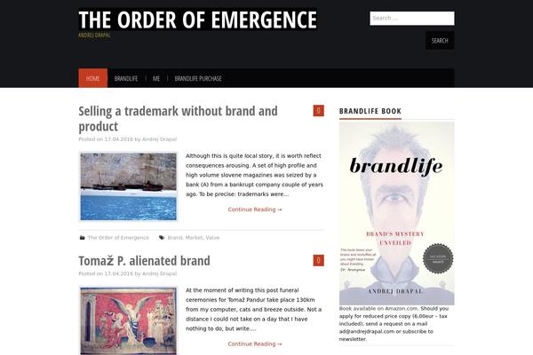 Hiero theme site design template sample