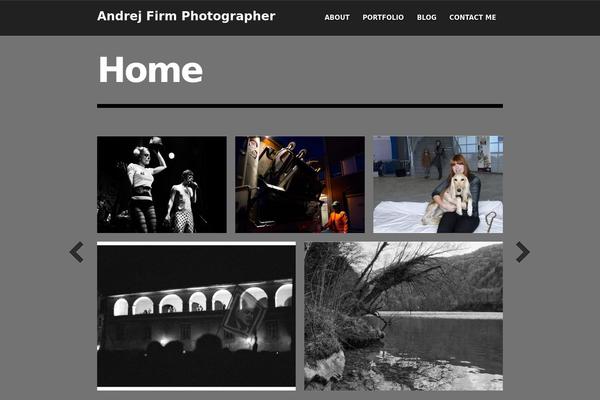 Volumes theme site design template sample